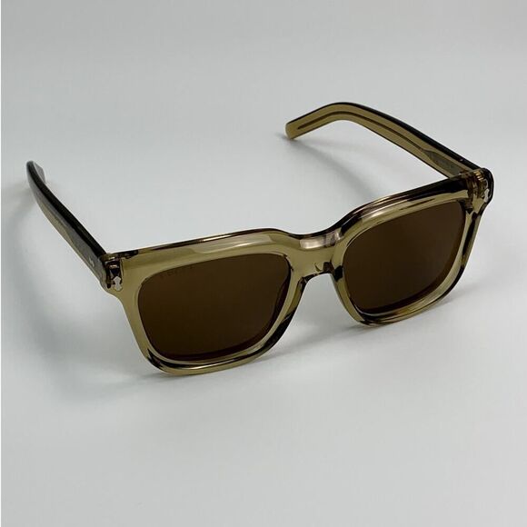NEW Gucci Sunglasses GG1523S 004 Yellow Brown Men Authentic - Picture 7 of 12